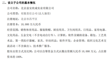 三夫戶外投資億元成立全資子公司，加碼針紡織品銷售業務